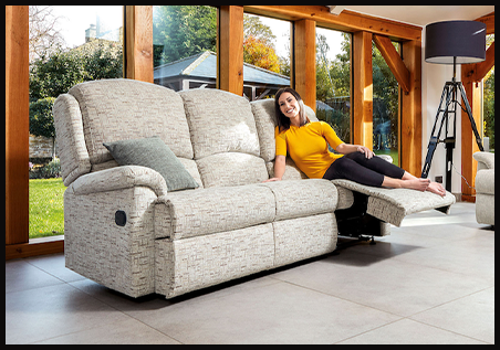 3 Seater Manual Recliner Sofas