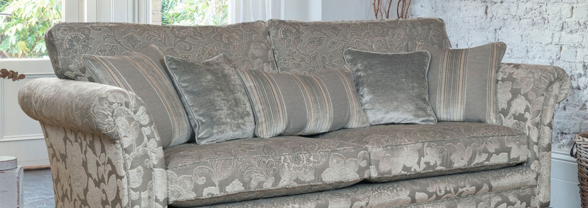 Fabric 4 Seater Sofas