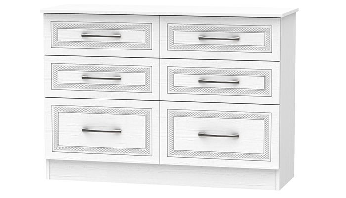 6 Drawer Midi Chest