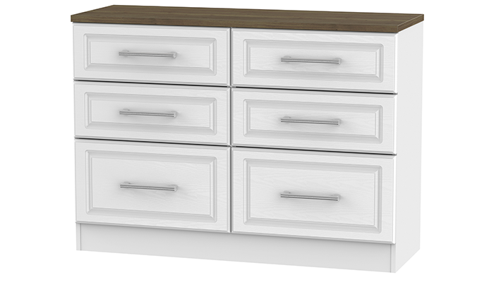 6 Drawer Midi Chest