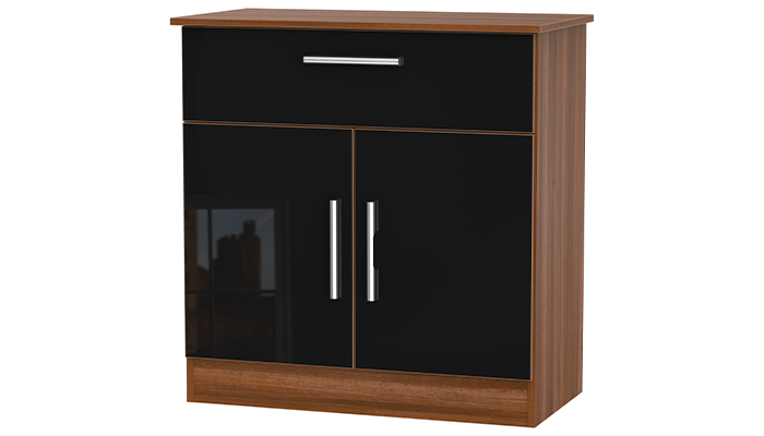 2 Door/ 1 Drawer Unit