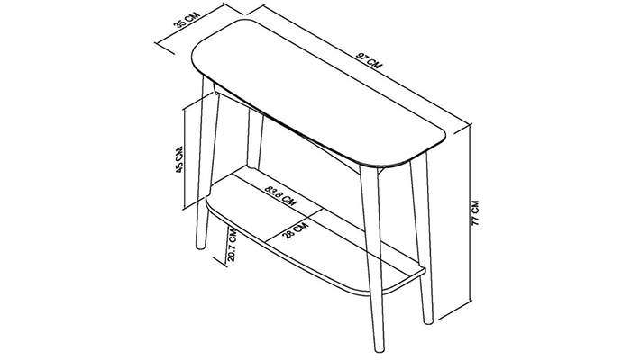 Bentley Designs Dansk Scandi Oak