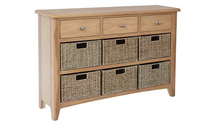 3 Drawer 6 Basket Unit