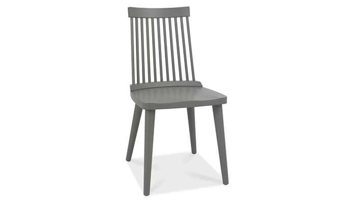 Spindle Chair in Dark Grey (Pair)