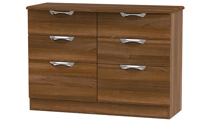 6 Drawer Midi Chest