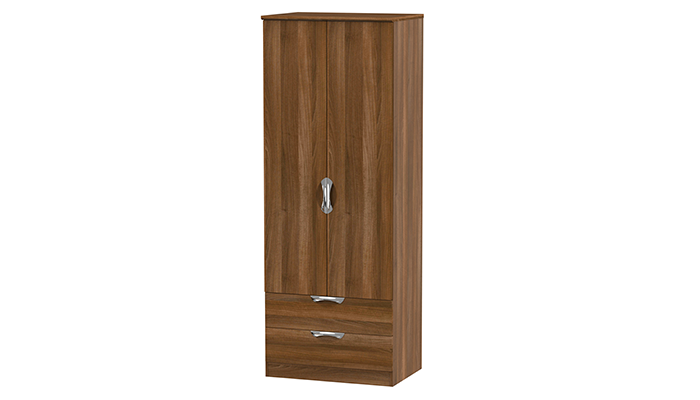 Tall 2ft6in 2 Drawer Robe