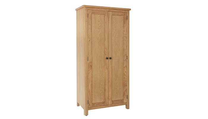 2 Door Full Hanging Wardrobe 