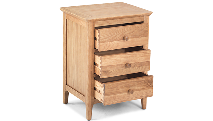 3 Drawer Bedside Cabinet