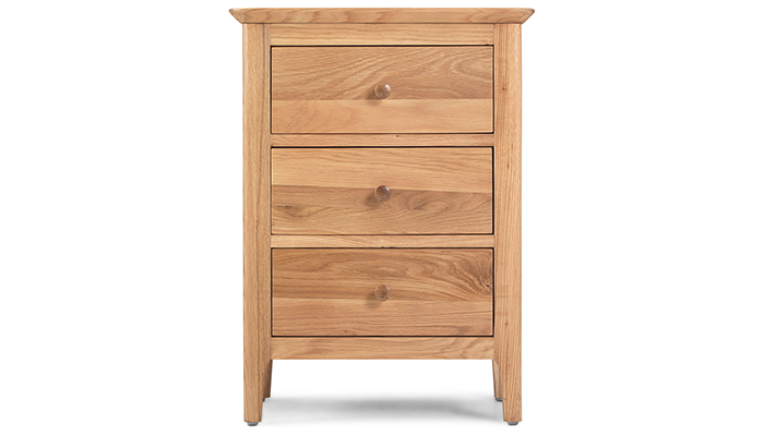 3 Drawer Bedside Cabinet