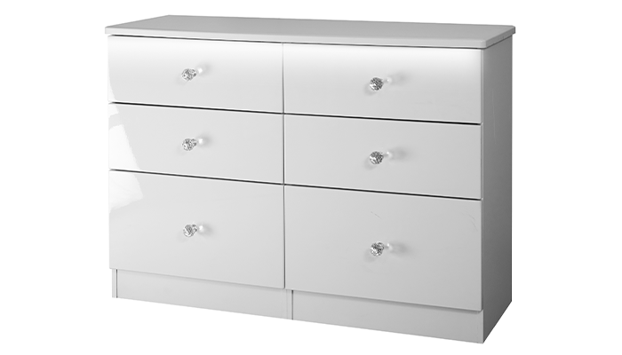 6 Drawer Midi Chest