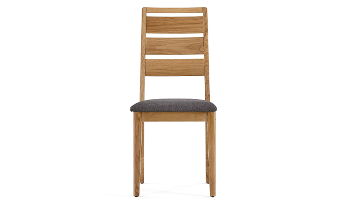 2 Dining Chairs Ladderback KD