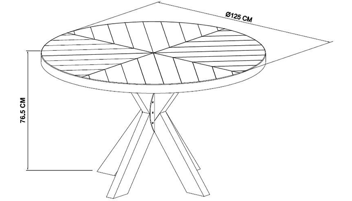 Bentley Designs Ellipse Fumed Oak