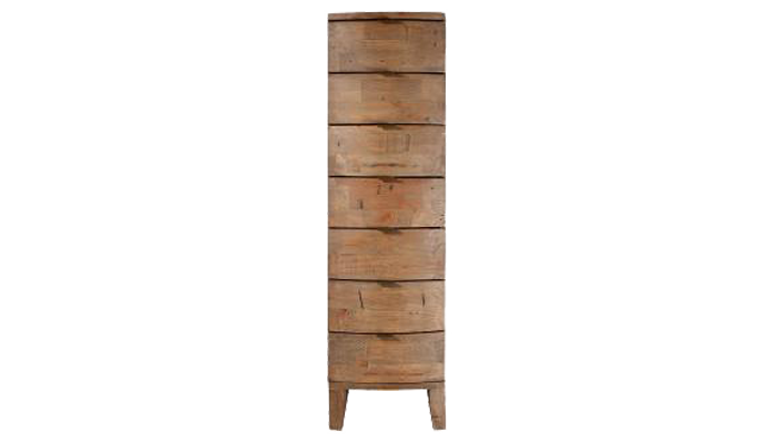 7 Drawer Tall Narrow Chest