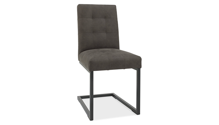2 Dark Grey Cantilever Chair 