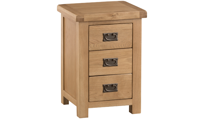 3 Drawer Bedside 