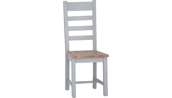 Ladder Back Chair Wooden Seat