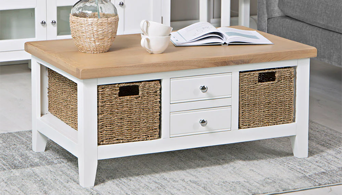 Devon Dining White