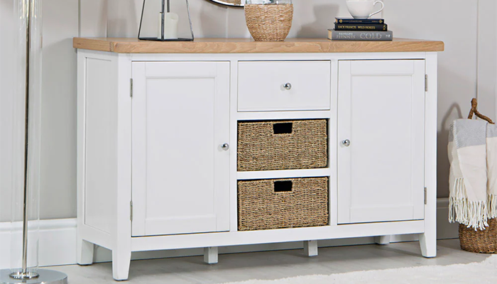 Devon Dining White
