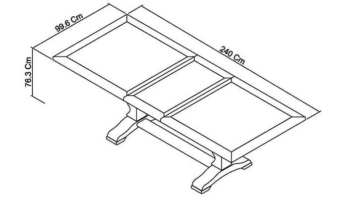 6-8 Dining Table