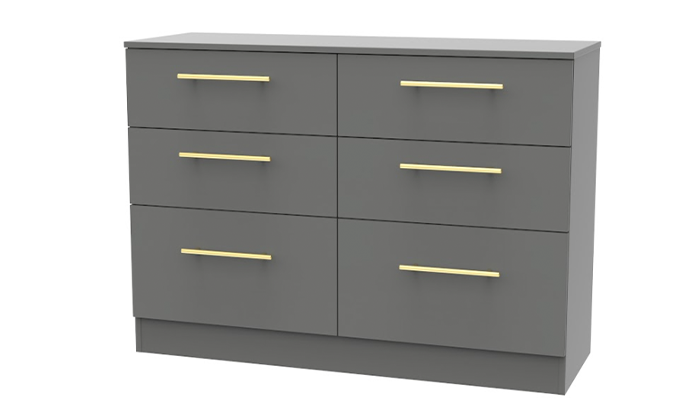 6 Drawer Midi Chest