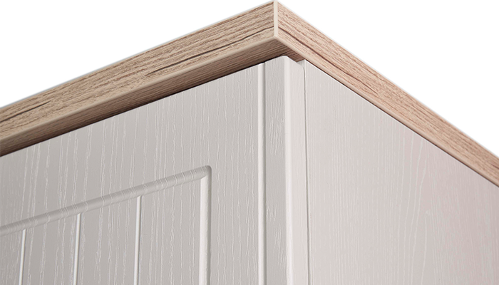 Houston in Kashmir Ash with Oak Tops