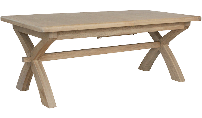 2m Cross Leg Dining Table