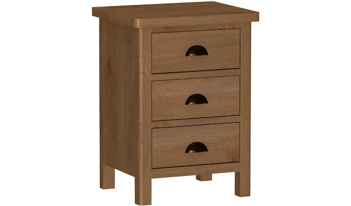 3 Drawer Bedside Cabinet