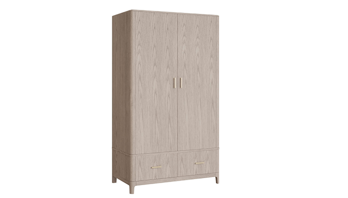 2 Door 2 Drawer Wardrobe